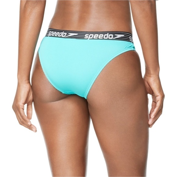 Speedo Rib Logo Bikini Bottom - Ceramic - Picture 2 of 6